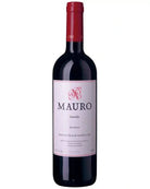 Bodegas Mauro Rotwein Mauro 2021, edler spanischer Rotwein in 0,75 l Flasche, dunkle Farbe im Glas sichtbar