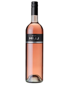 Kleines HILL Rosé 2023, ein Roséwein von Weingut Leo Hillinger, in einem eleganten Flaschenbild mit Etikett und Weinfarbe