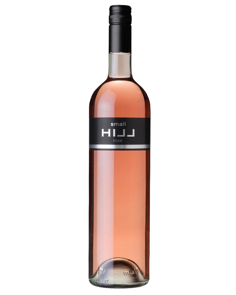 Kleines HILL Rosé 2023, ein Roséwein von Weingut Leo Hillinger, in einem eleganten Flaschenbild mit Etikett und Weinfarbe