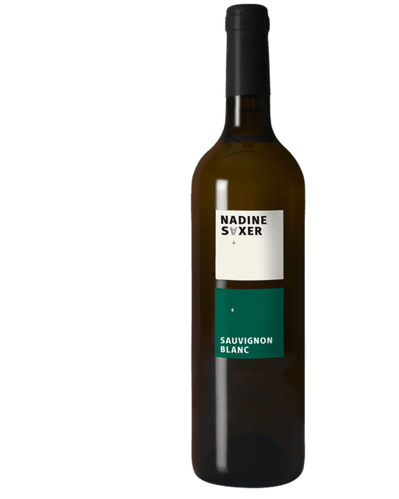 Weingut Nadine Saxer Sauvignon Blanc 2023 Weißwein im Magnum-Flasche, hellgelbe Farbe, frischer Wein mit fruchtigem Aroma